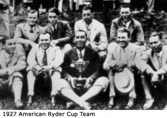 1927 American Ryder Cup Team